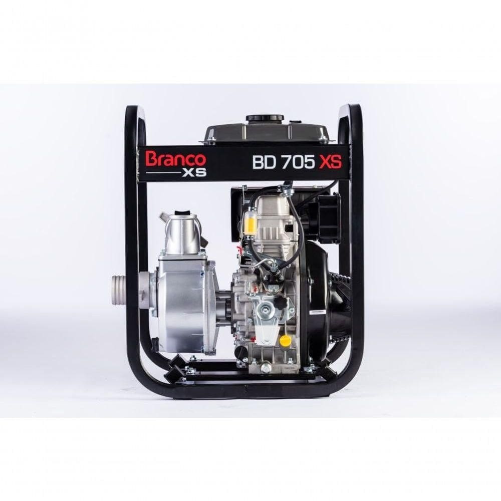 Motobomba Autoesc. Diesel 3`` 7,0cv P. Elét. Bd705e Branco