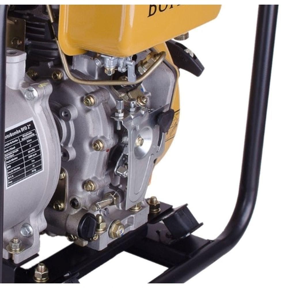 Motobomba Diesel Auto Escorvante 2x2`` 5cv Pmanual Buffalo