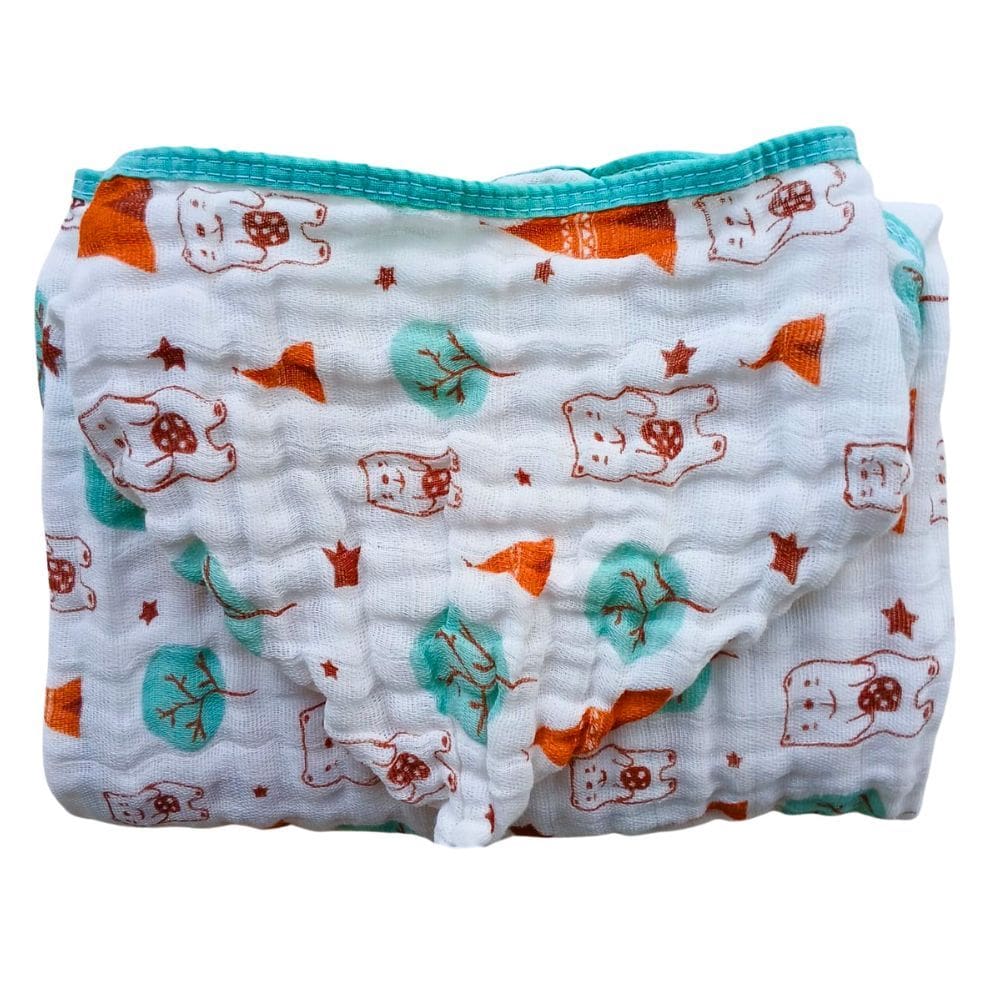 Toalha Banho Infantil Toalhão Menino Grande de Fralda Soft Capuz Algodão