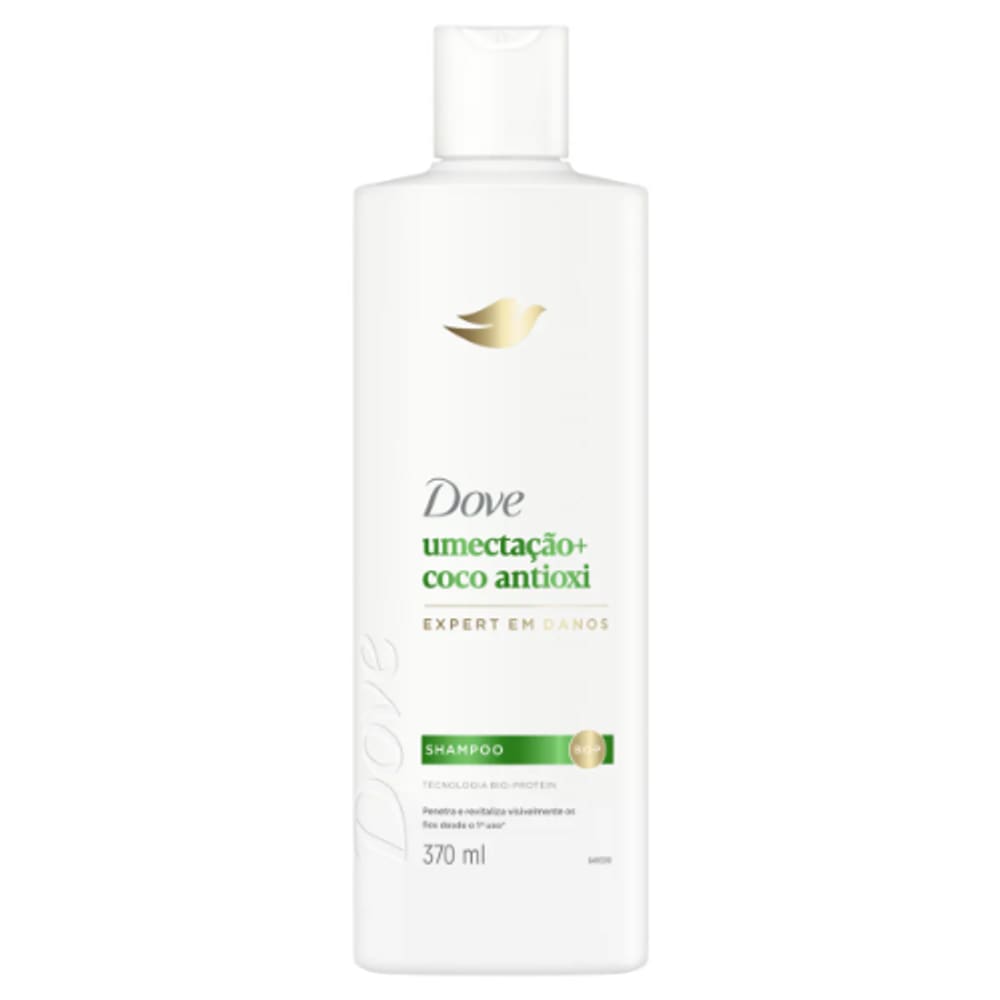 Shampoo Dove Umectação + Coco Antioxi 370ml