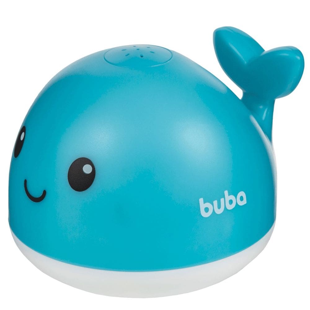 Baleia Brinquedo Hora do Banho Esguicha Água Luzes de LED Colorido 6 Meses Buba
