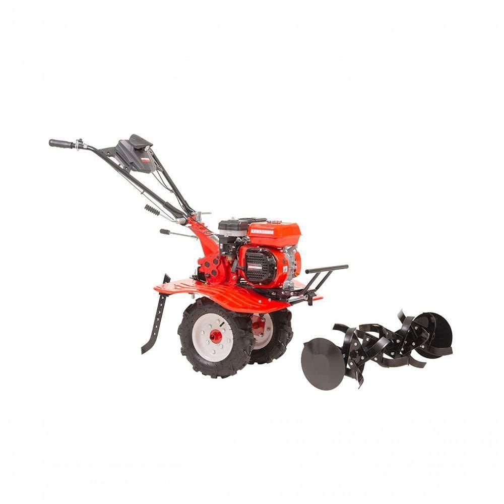 Micro-trator Kawashima Kws Mcg-780a Com Motor 7hp 212cc 100cm Aração Com Rodas