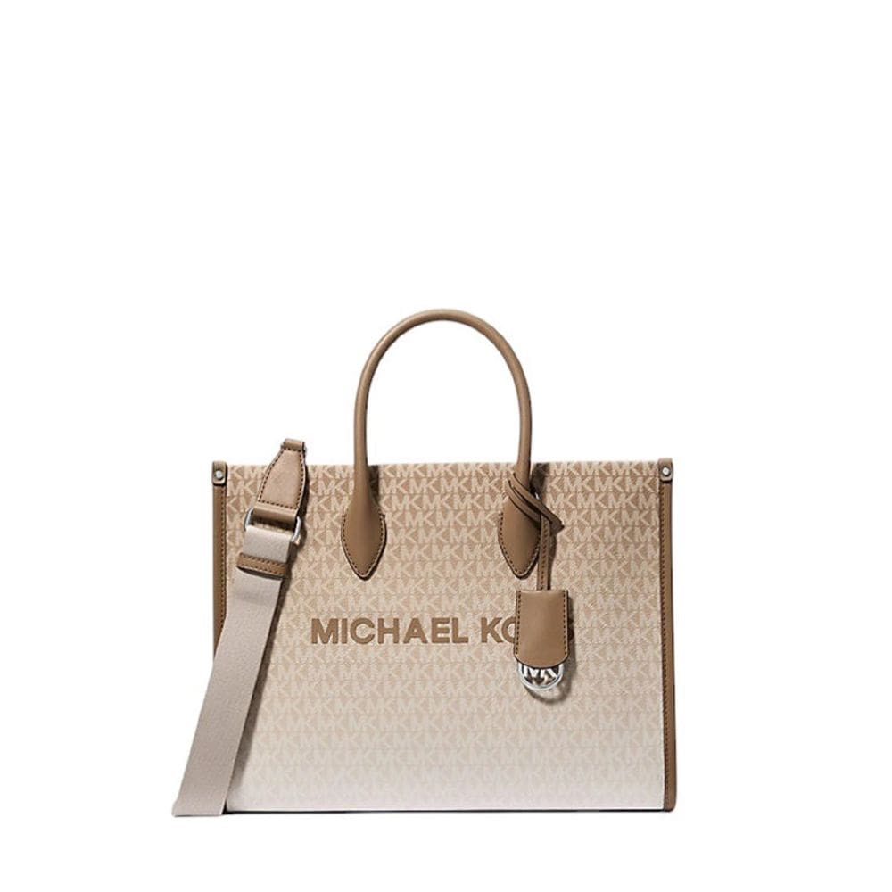Sacola Michael Kors Ombre com impressão de logotipo em tela revestida Mirella