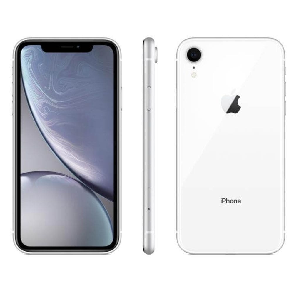 Usado: Iphone XR 256 GB Branco - Muito Bom