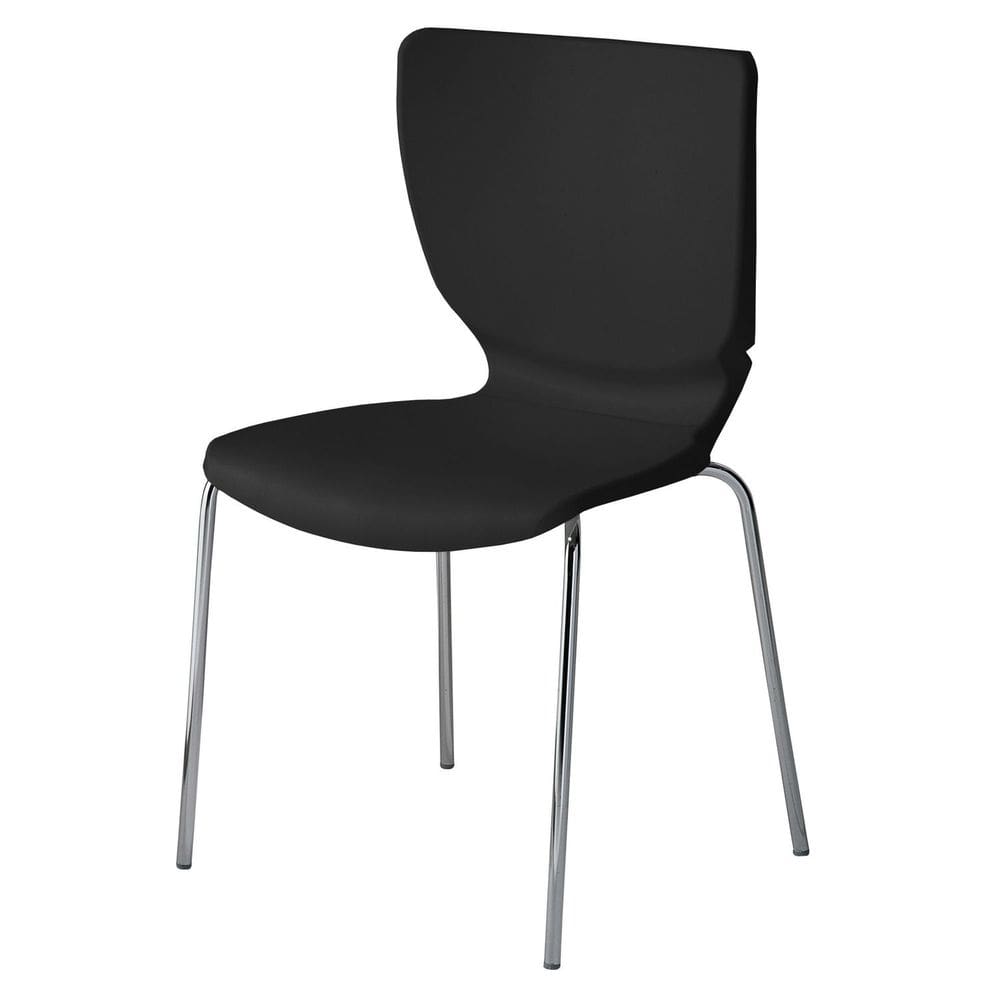 Cadeira Empilhável Mono Preto