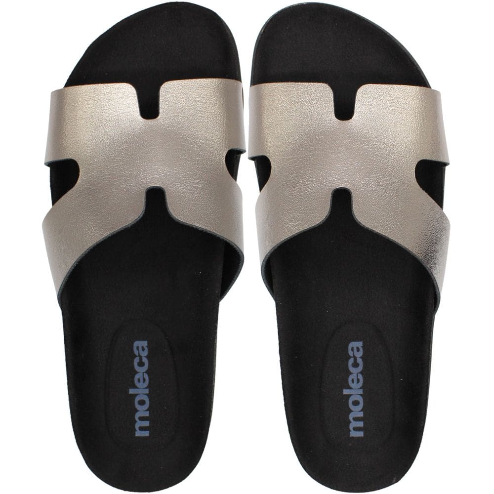 Tamanco Plataforma Slide Moleca Sola Tratorada Feminina