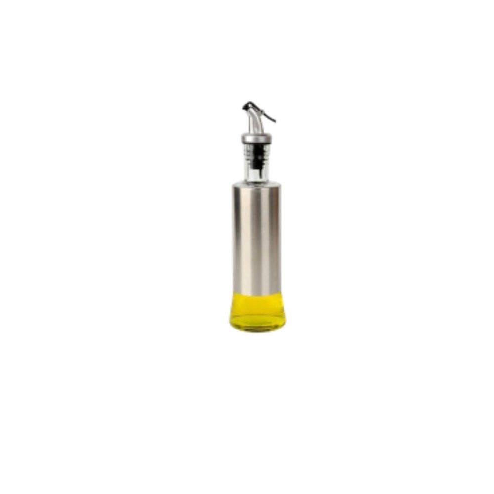 Galheteiro Azeite Vinagre 300Ml Vidro Aço Inox Dosador