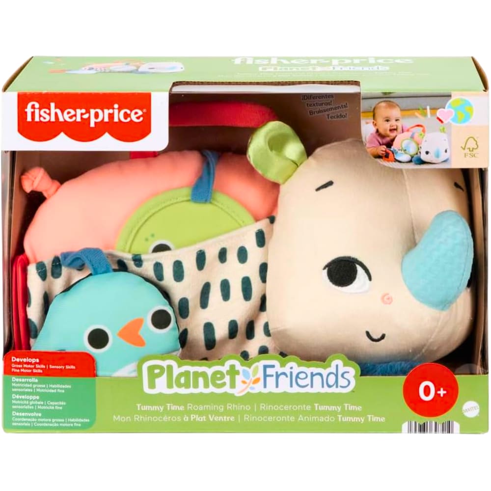 Newborn Toys Rinoceronte Estímulo Diversão JFW59 FisherPrice