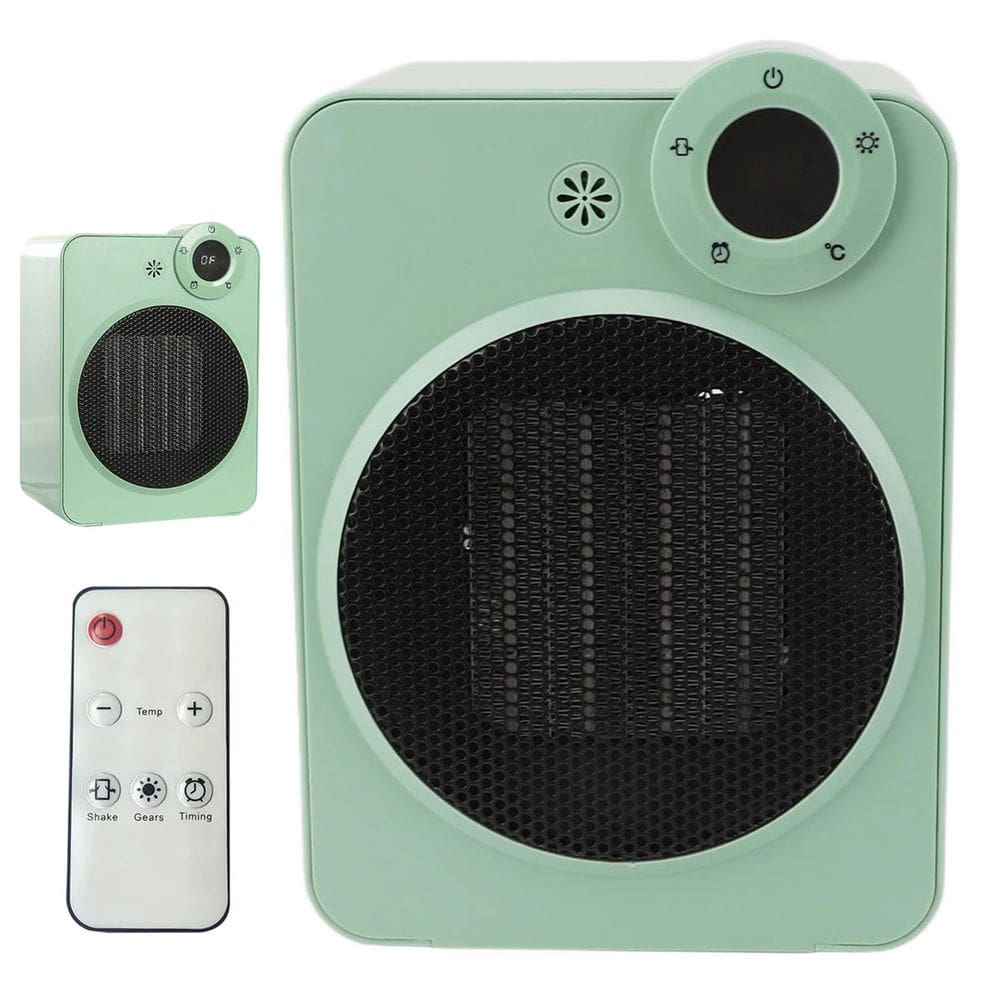 Aquecedor Eletrico Portatil Display Digital Controle Angulo 70 Graus Temperatura Ajustavel Potente Casa Trabalho