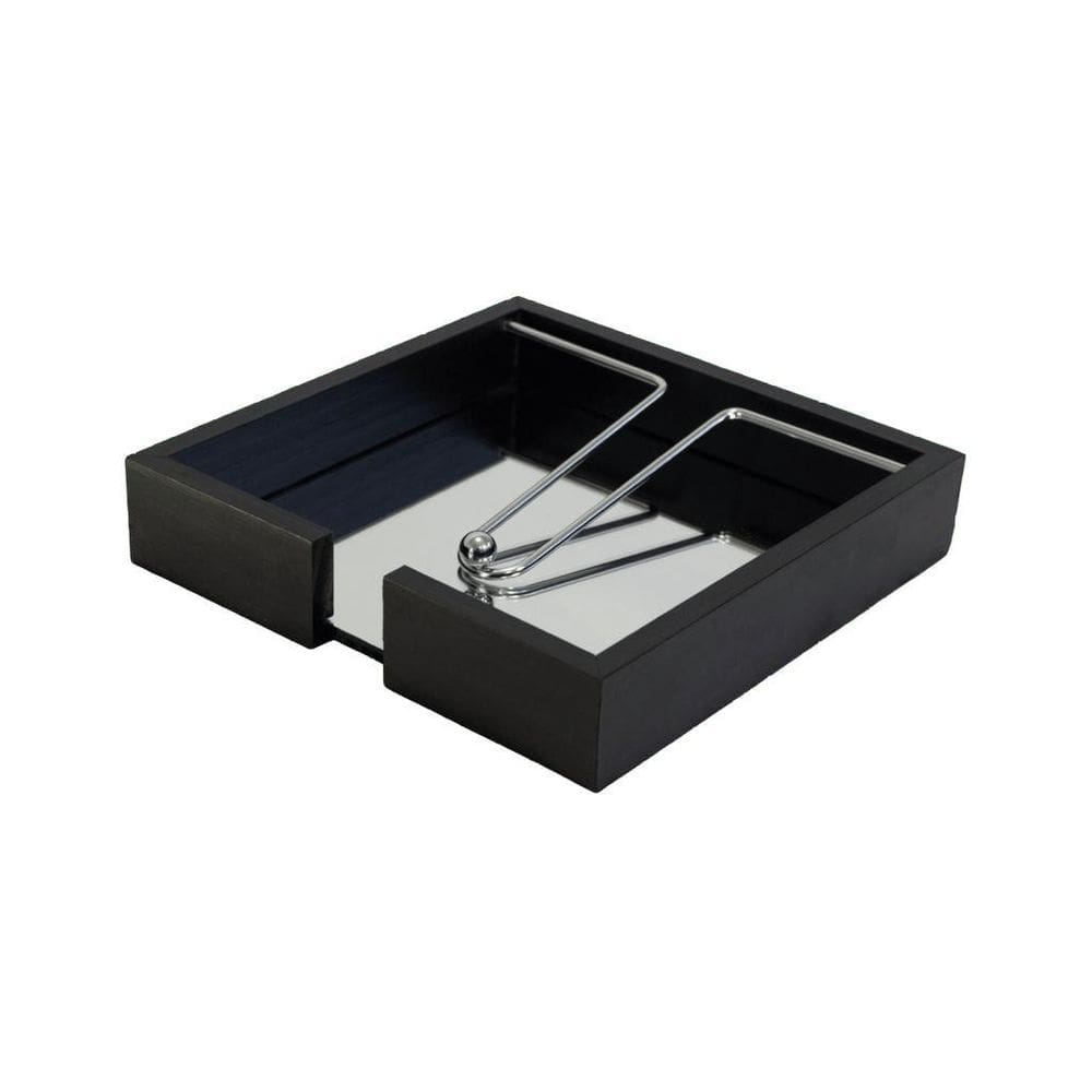 Porta Guardanapos - 20x20 Preto - 9055