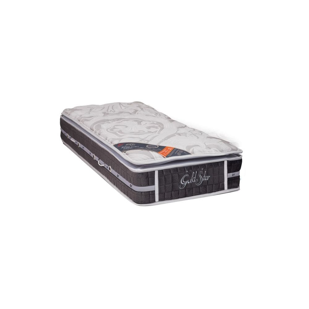 Colchão Solteiro Castor Super Luxo Latex Slx One Face 88x188x30