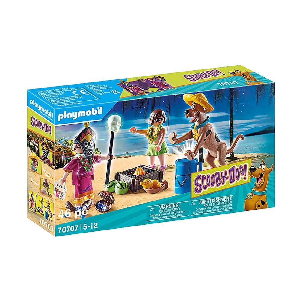 Playmobil - Aventura Com O Bruxo - Scooby-Doo! - 70707