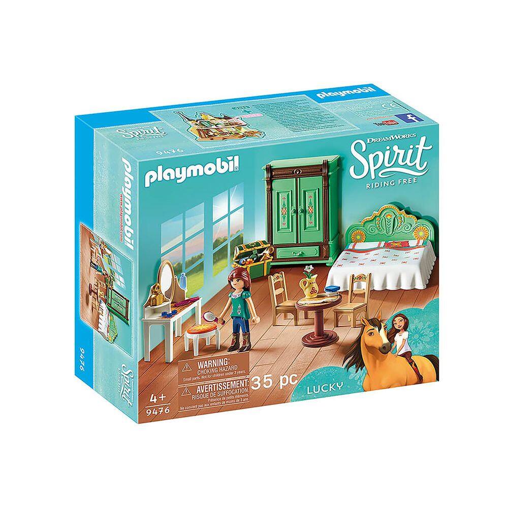 Playmobil - Quarto Da Lucky - Spirit - 9476