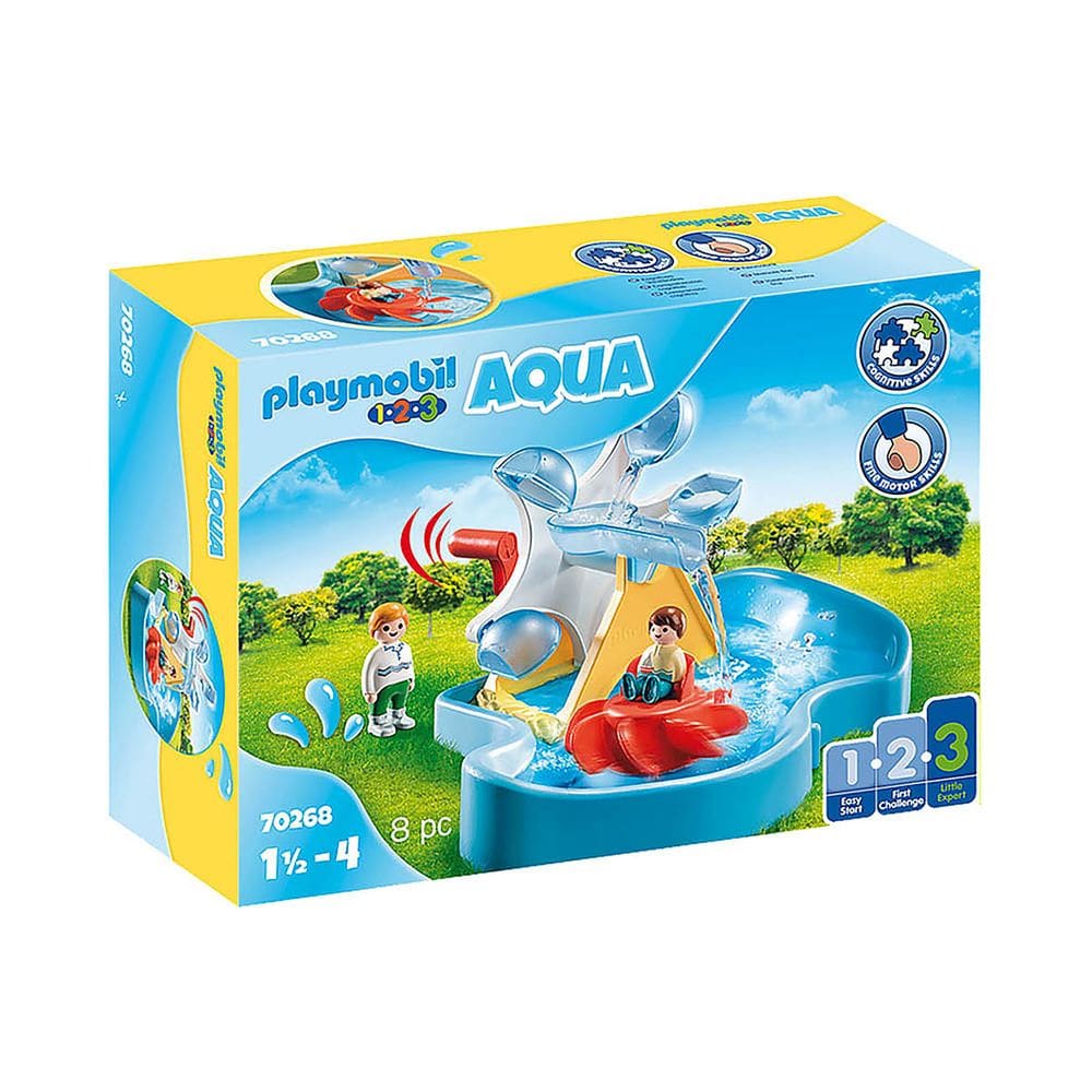 Playmobil - Carrossel Roda D`Àgua - 1.2.3 - 70268