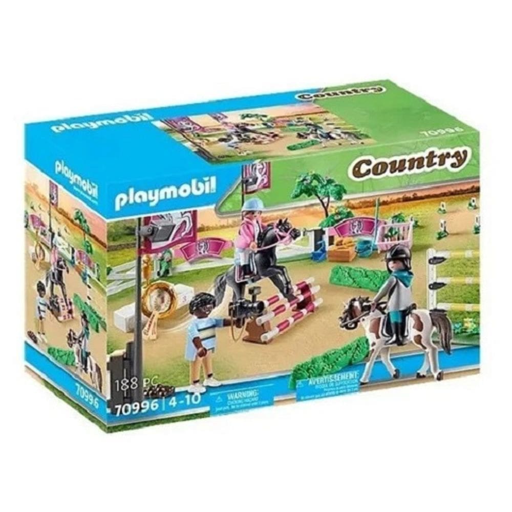 Playmobil Country – Fazenda Torneio De Equitação – 188 peças