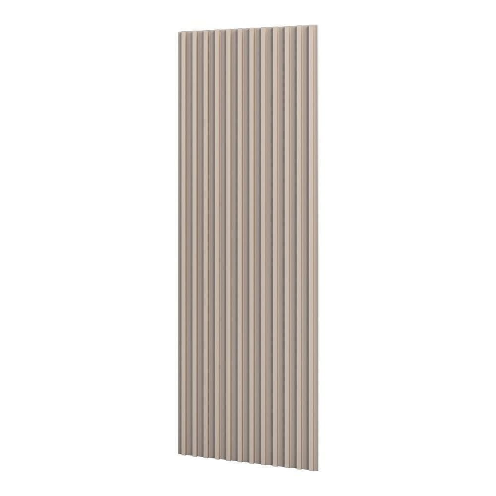 Painel Ripado 89,5cm X 250cm Dalla Costa  Cinza