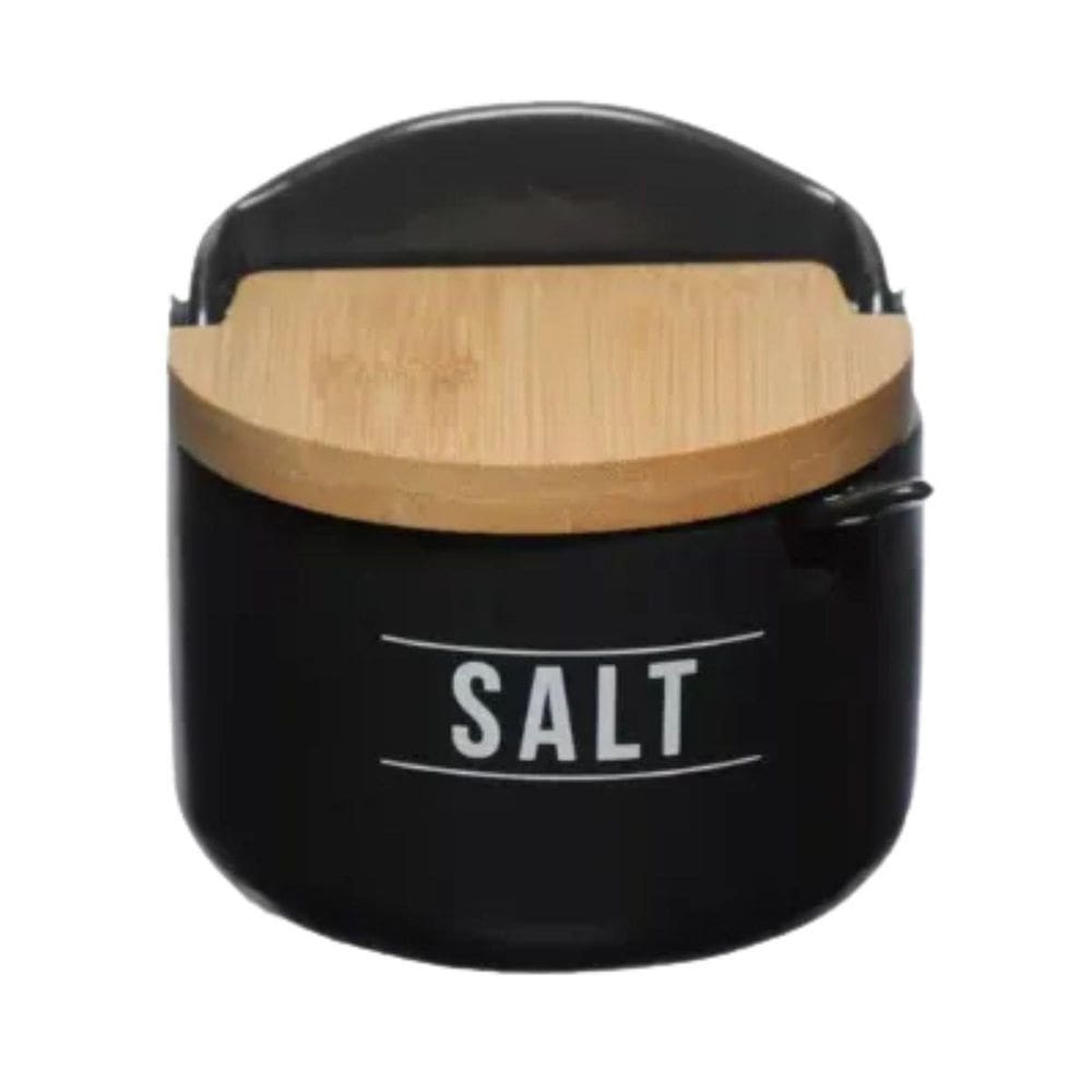 Saleiro Cozinha Porcelana Manhattan Hauskraft 300Ml Preto