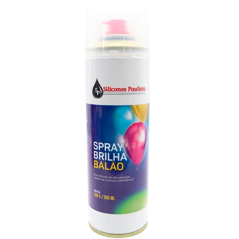 Spray Brilha Balao Bexiga Latex Buffet Festa 300ML Brilho