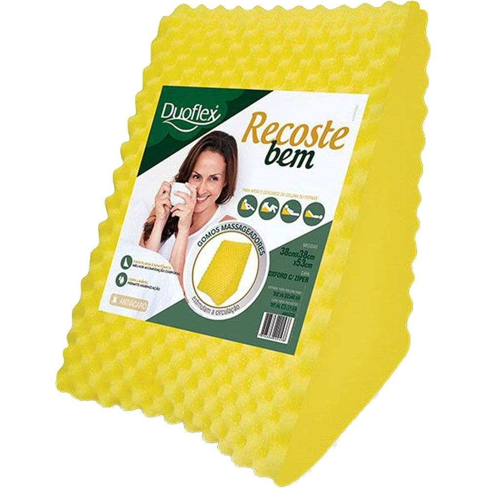 Recosto Triangular Travesseiro Almofada 38x38x53cm Duoflex