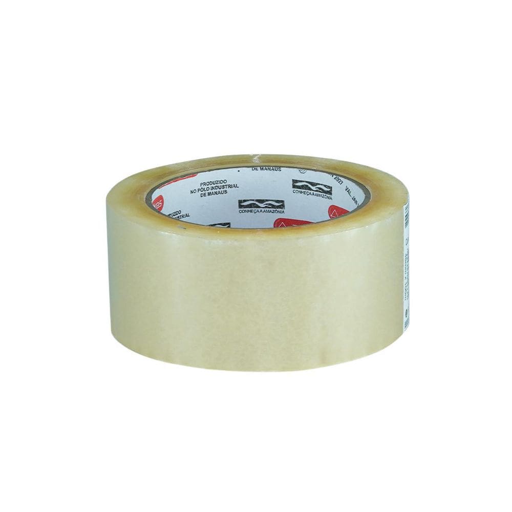 Fita Adesiva Larga 48Mm X 100M Rolo Transparente
