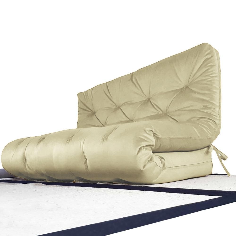 Futon Casal D28 Bege