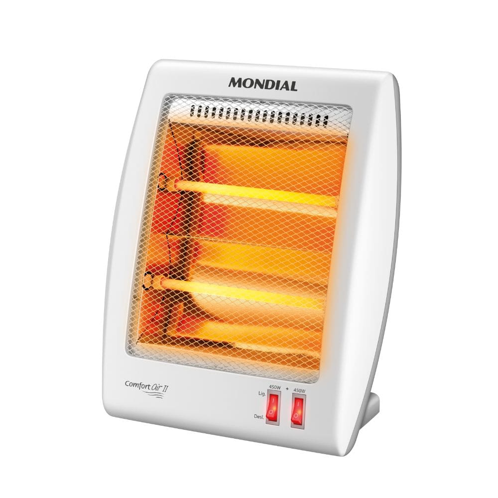 Aquecedor de Ar Mondial Comfort Air II A-15 900W Branco/Cinza 220V