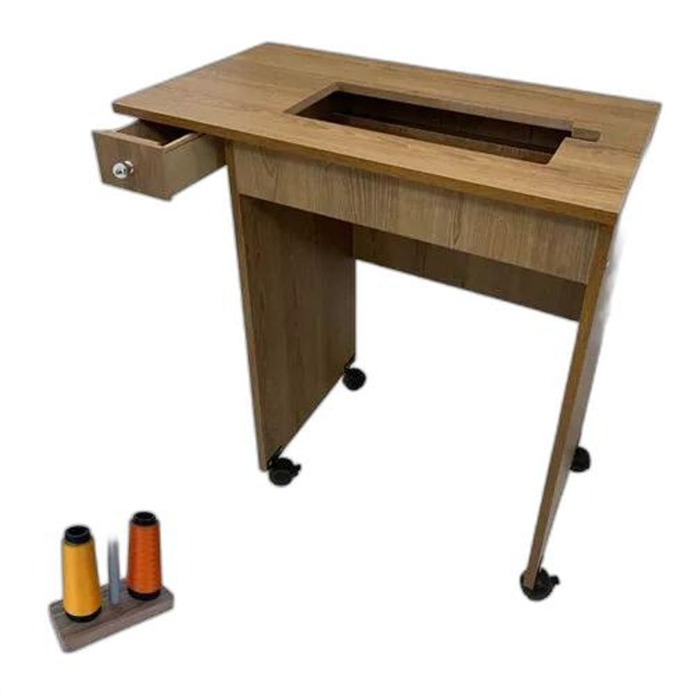 Mesa Tampo Bancada Máquina De Costura Singer Starlet 6699