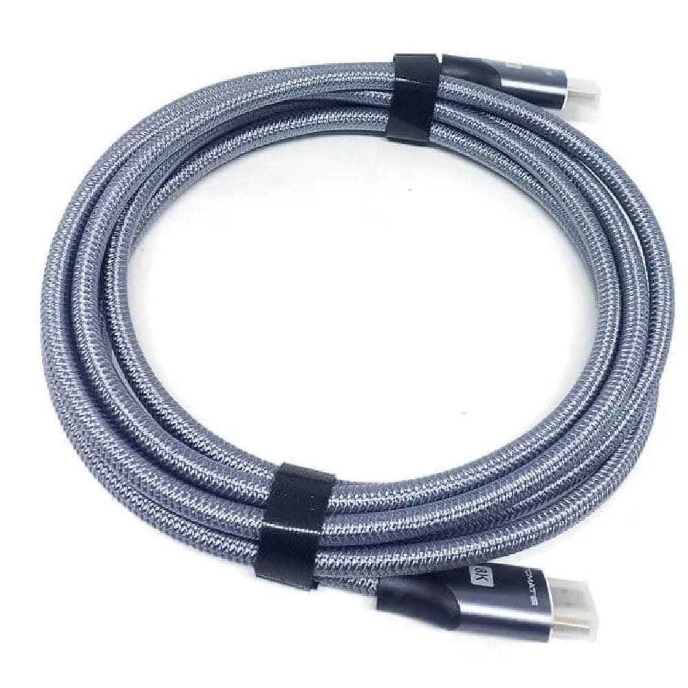 Cabo Hdmi 2.0 Ultra Hd 4k Compatível com Ps4 Blu ray Projetor Monitor IPS 3 Mts