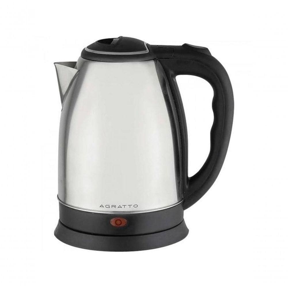 Chaleira Elétrica Agratto Ce02 Prata Em Aço Inox 220V