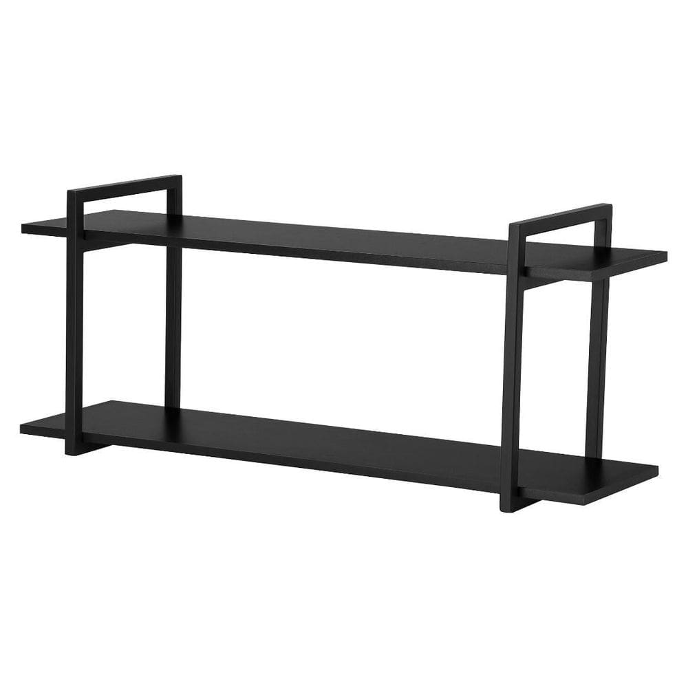 Nicho Cozinha Preto Com Prateleiras Preto 60Cm