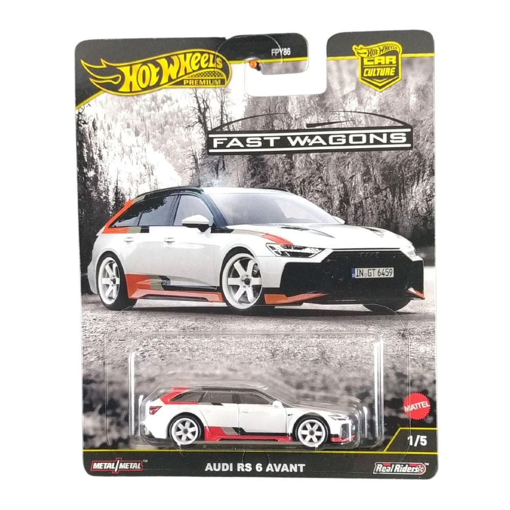 Carro - Audi RS6 Avant - Hot Wheels MATTEL