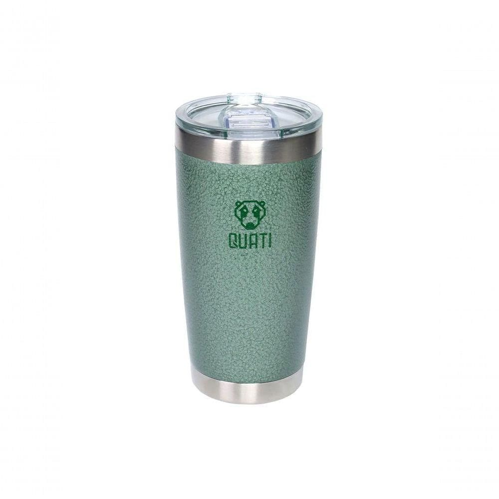 Copo Térmico Quati Com Tampa 591ml Verde V2 - Cv2ctml591