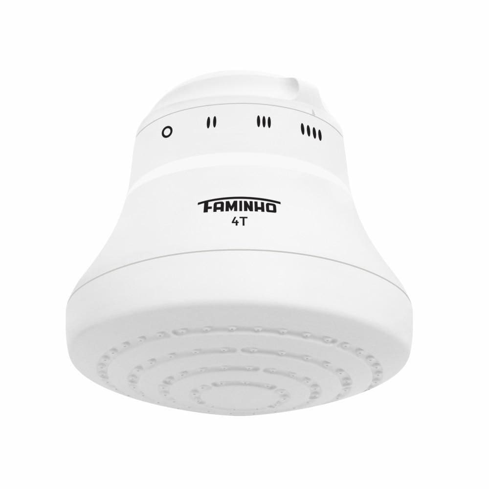 Chuveiro Elétrico Fame Faminho 4 Temperaturas 5400 Watts, Branco - 110 Volts