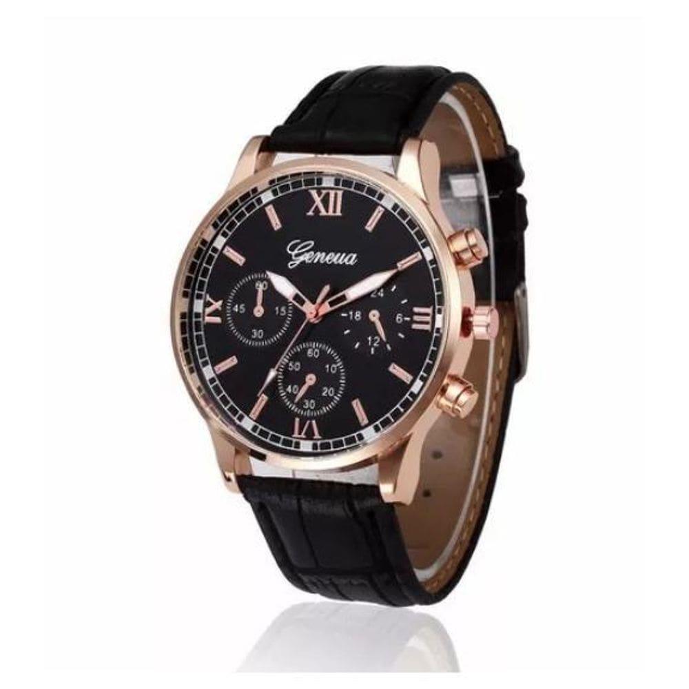 Relógio Masculino Geneva Men Quartzo 40mm