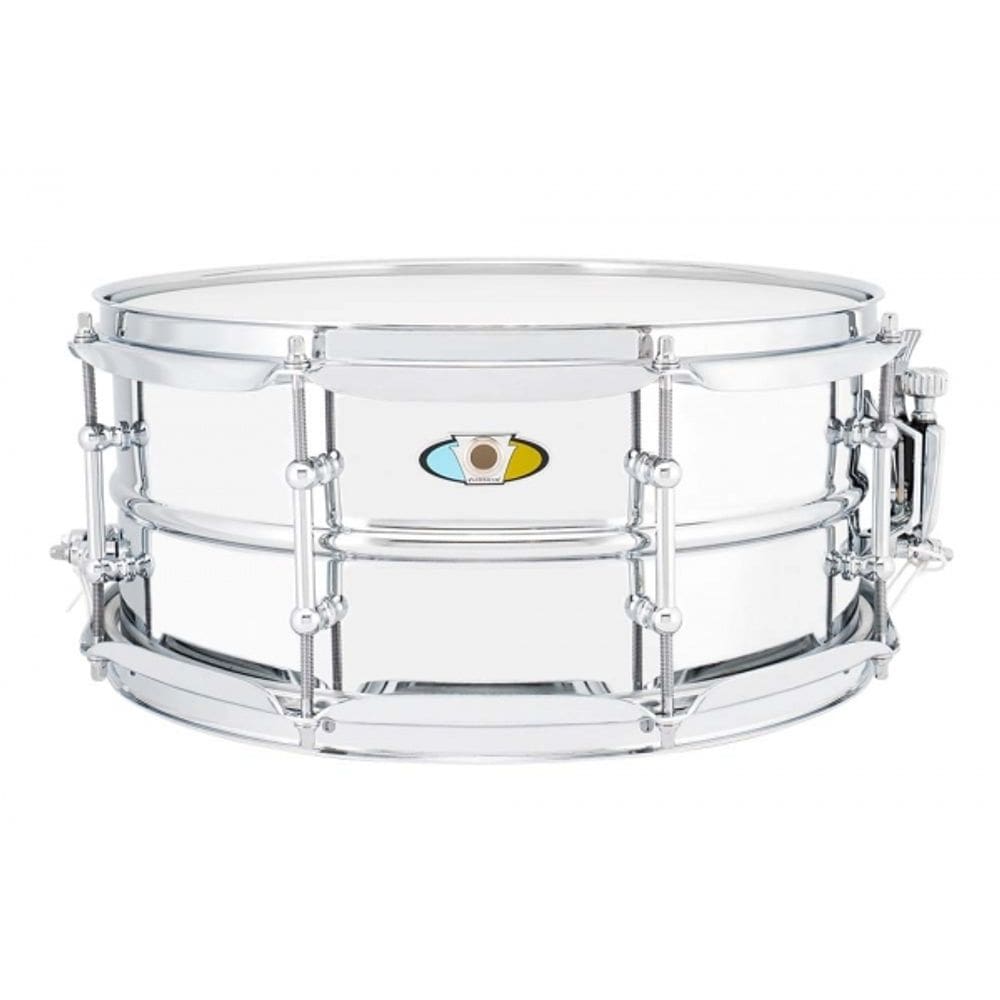 Caixa de bateria Ludwig Supralite Steel (aço) 14x6,5”