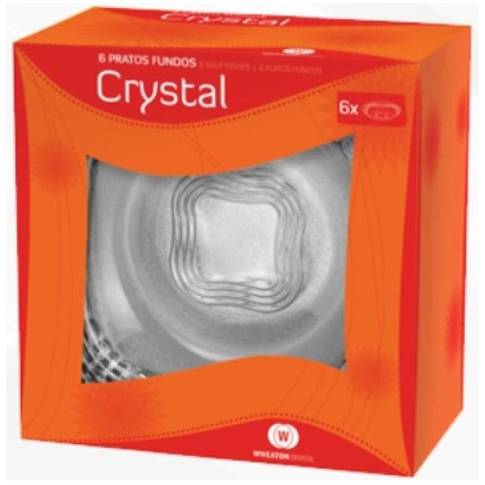 Conjunto de 6 Pratos Fundos - 0278 - WheatonBrasil