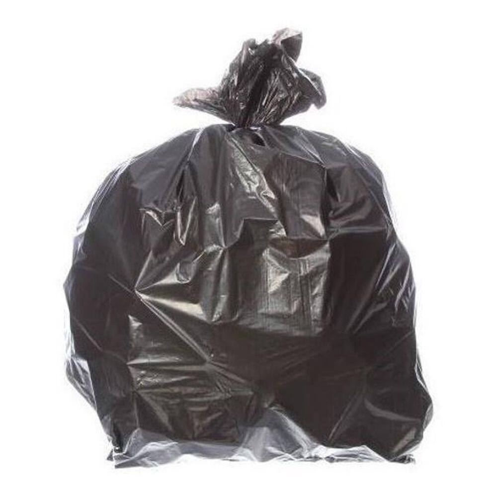 Saco Para Lixo Com Capacidade De 60 Litros Preto Com 100 Uni