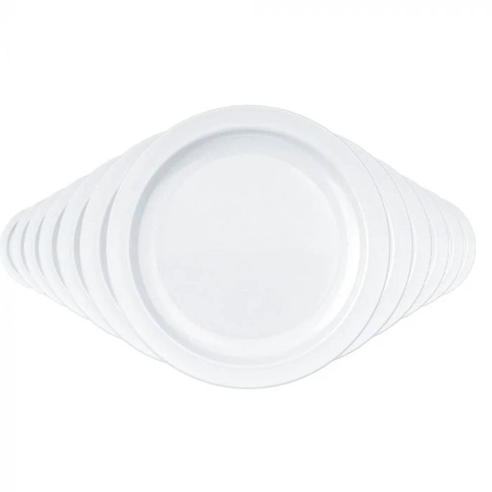 Jogo De Pratos Para Sobremesa Nadir Opaline Gourmet 12 Peças