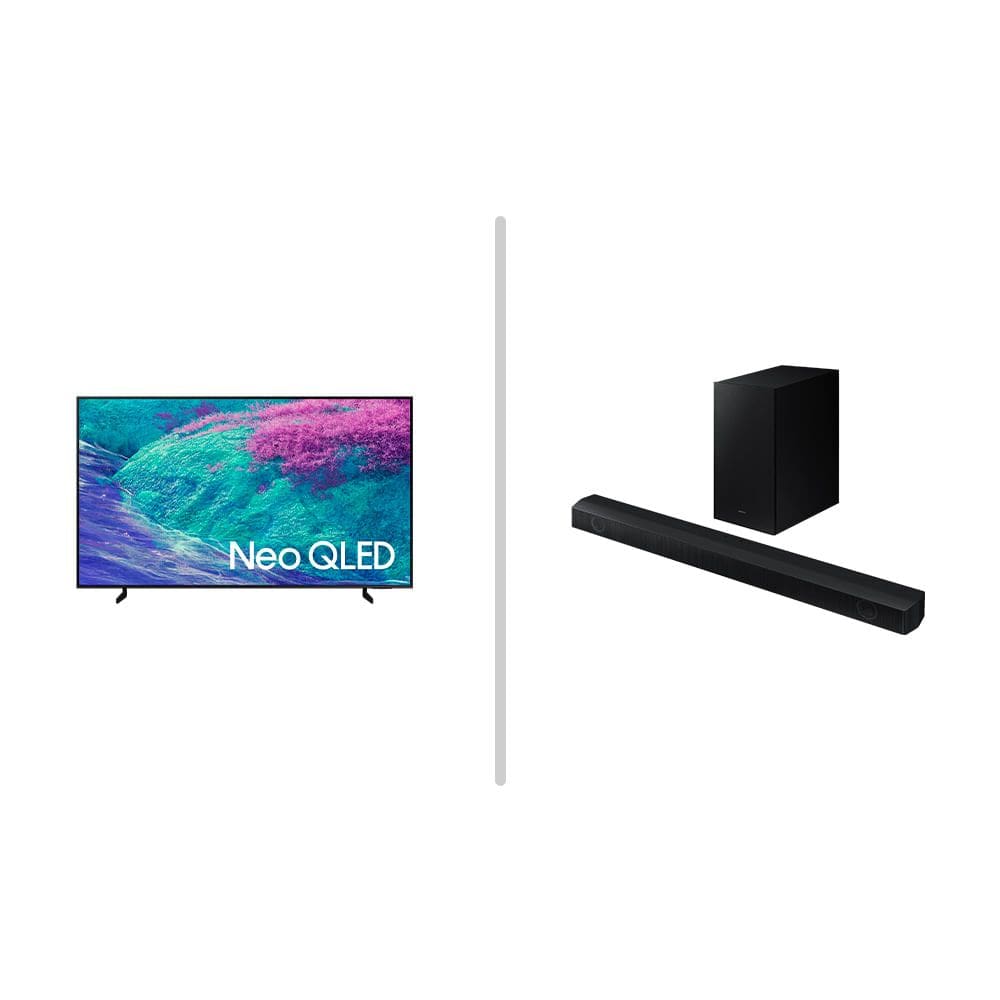 Combo Samsung Vision AI TV 65” NEO QLED 4K QN1EF + Soundbar Samsung HW-B550