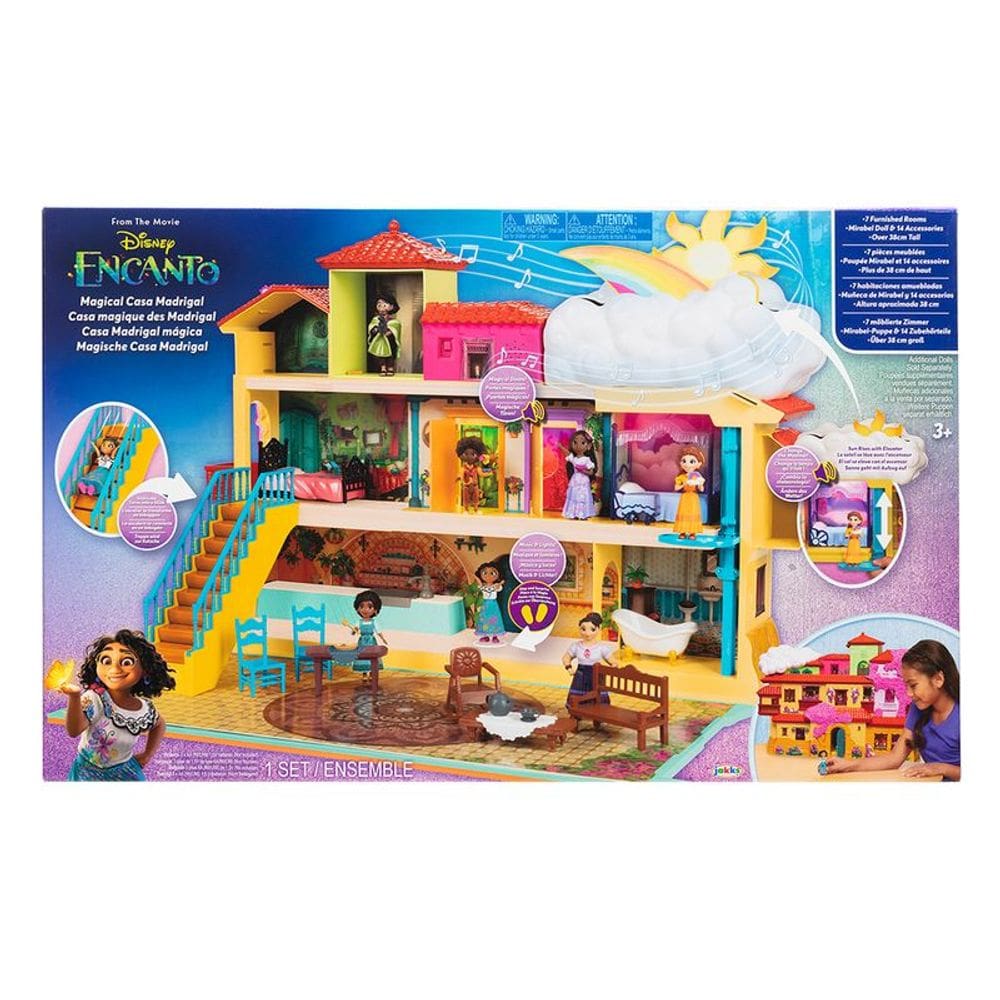 Playset - Disney Encanto - Casa Madrigal Mágica - Candide 9732
