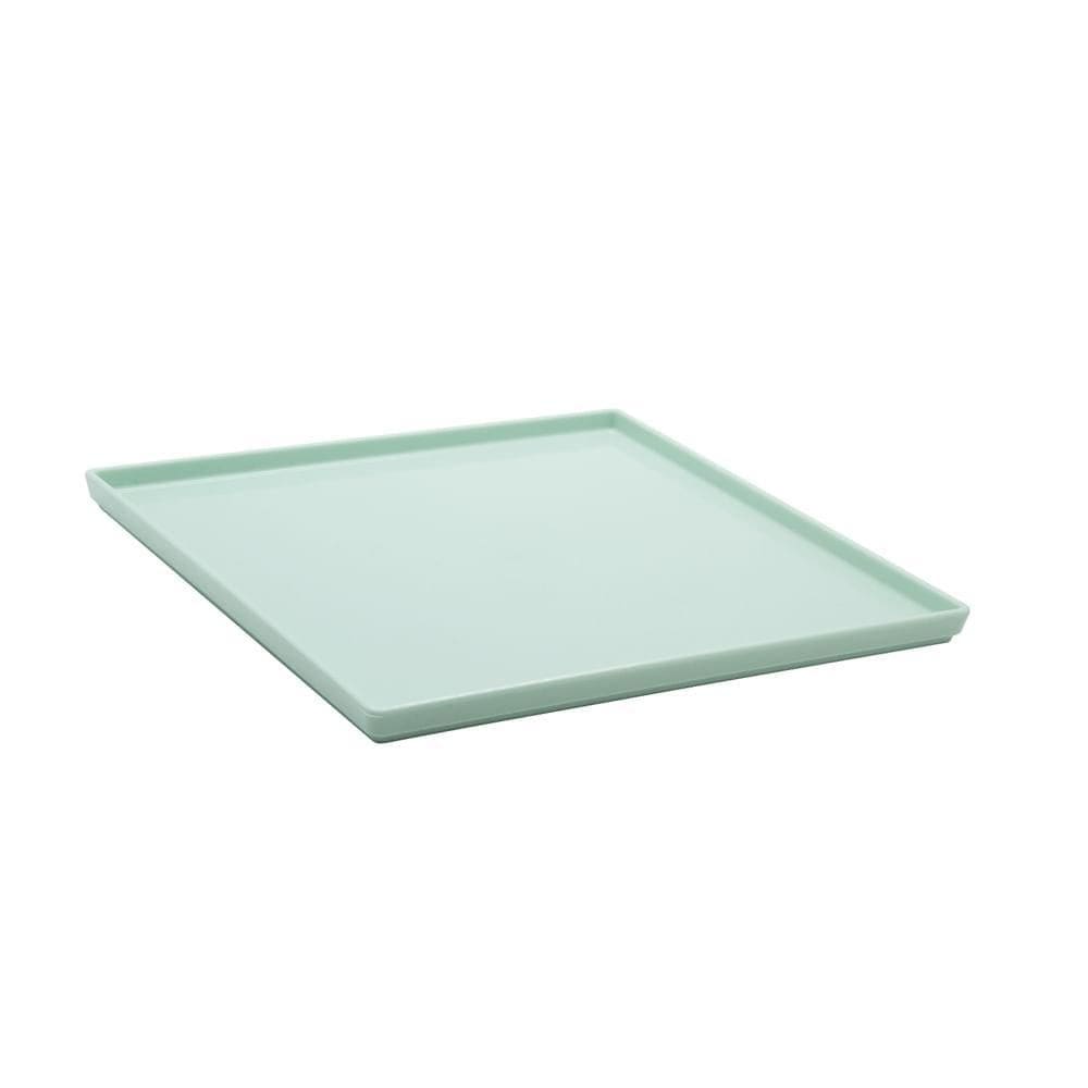 Prato Square Vemplast 27X27 Tendências Polipropileno Verde