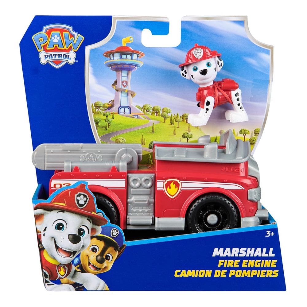 Patrulha Canina - Carrinho Com Boneco do Marshall