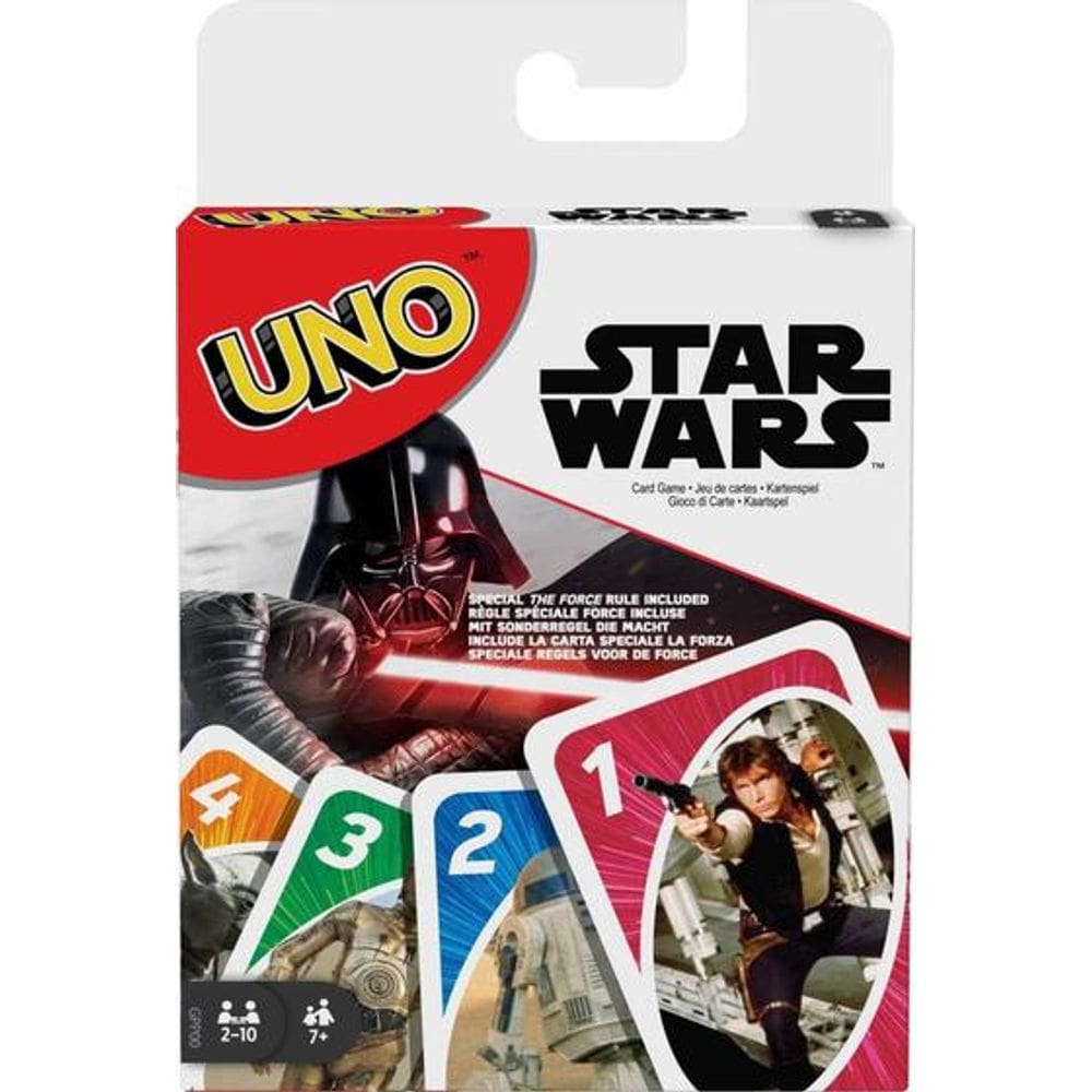 Jogo de Cartas UNO Star Wars Wild Card - Mattel Games