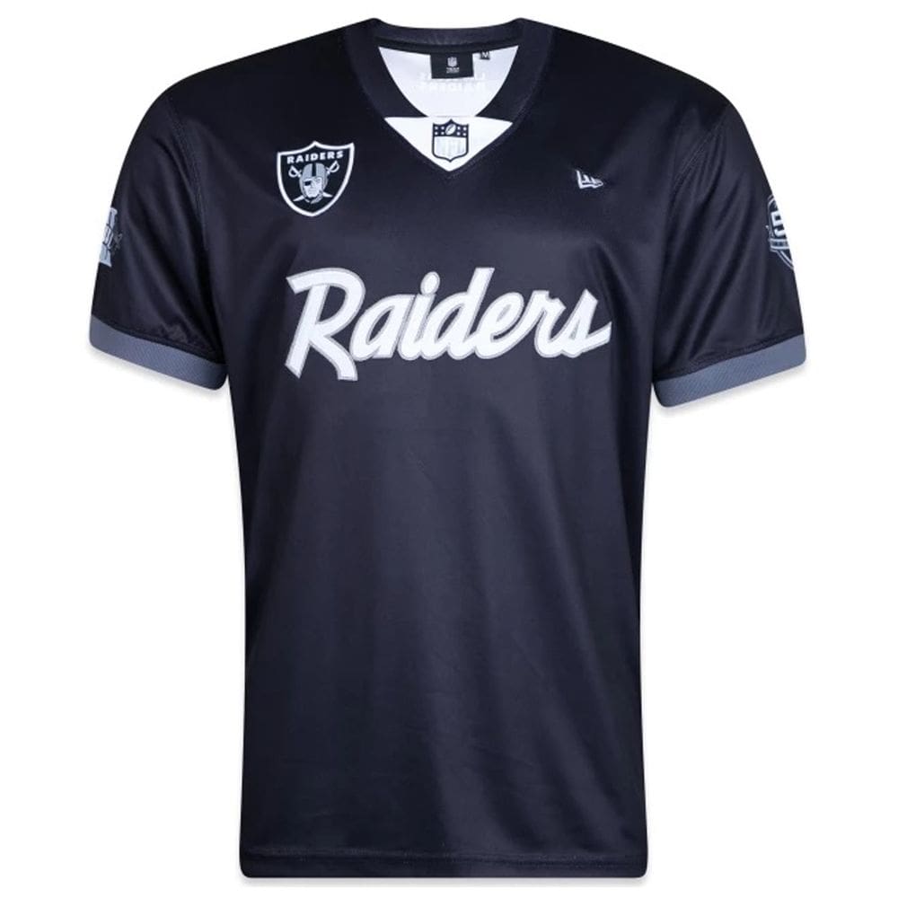 Camiseta New Era Masculina Jersey Las Vegas Raiders Core Nfl