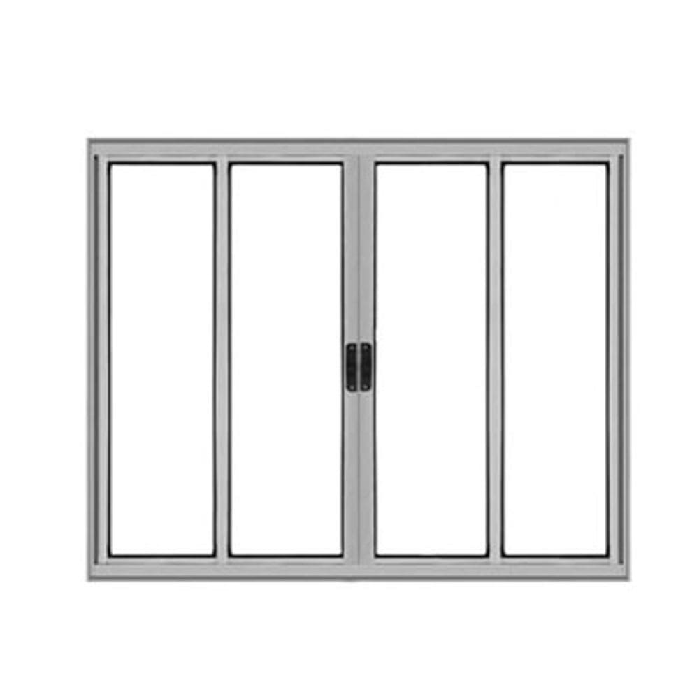 Vitro 4 Folhas Aluminio Brilhante 1,00x1,20 S/grade