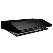 Depurador de Ar Colormaq 8 Cook 140W Bivolt - Preto Fosco