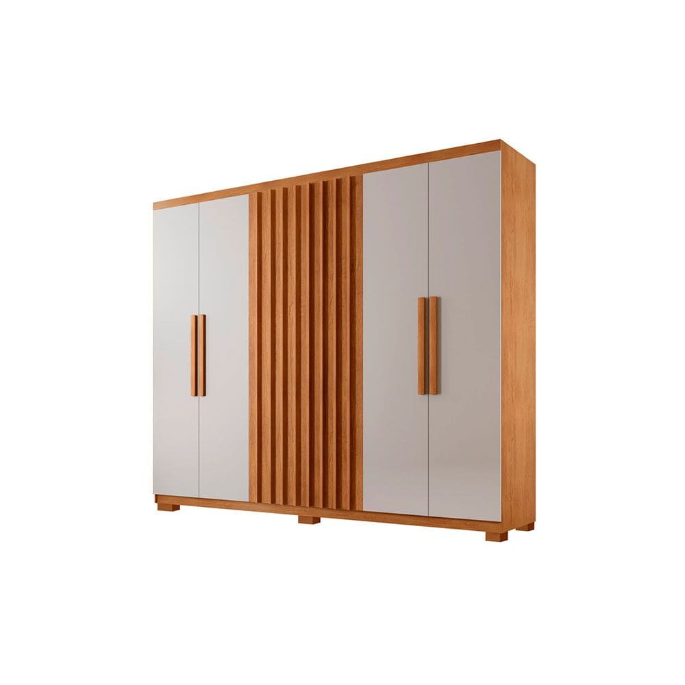 Guarda Roupa Cairo 6 Portas com Pés Rufato