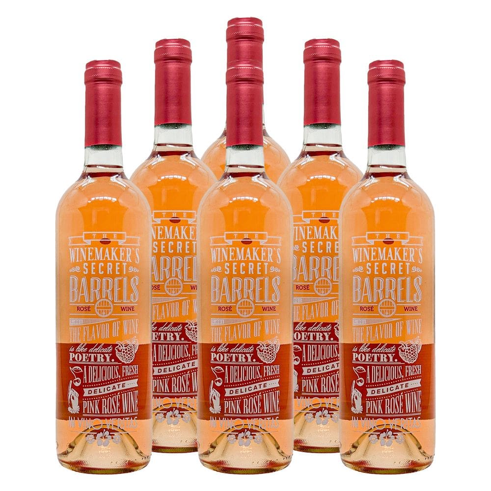 Vinho Winemaker`s Secret Barrel Rosé Blend 750ml 6 Unidades