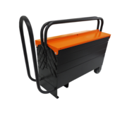 Caixa Ferramentas Sanfonada Rodas e Puxador 7 Gavetas 91804 - PRESTO