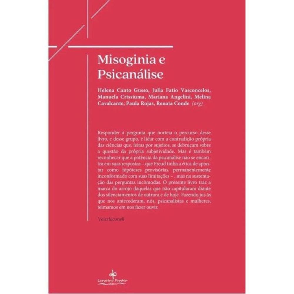 Misoginia E Psicanálise
